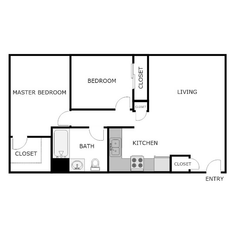 Floor Plans Madison Heights Apartments Knoxville, Iowa